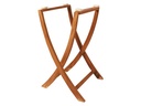 Pöydänjalka taitettava, teak, 75 x 42 cm