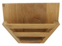 Suodatinpaperiteline, teak 21x14x4 cm