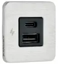 Scansrtut TILE USB-A / USB-C laturi 12/24V, RST